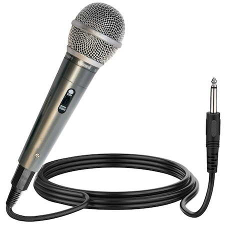 5 Core 5 Core Handheld Microphone for Karaoke Singing - Dynamic Cardioid Unidirectional Vocal XLR Mic 673P